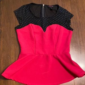 Peplum shirt